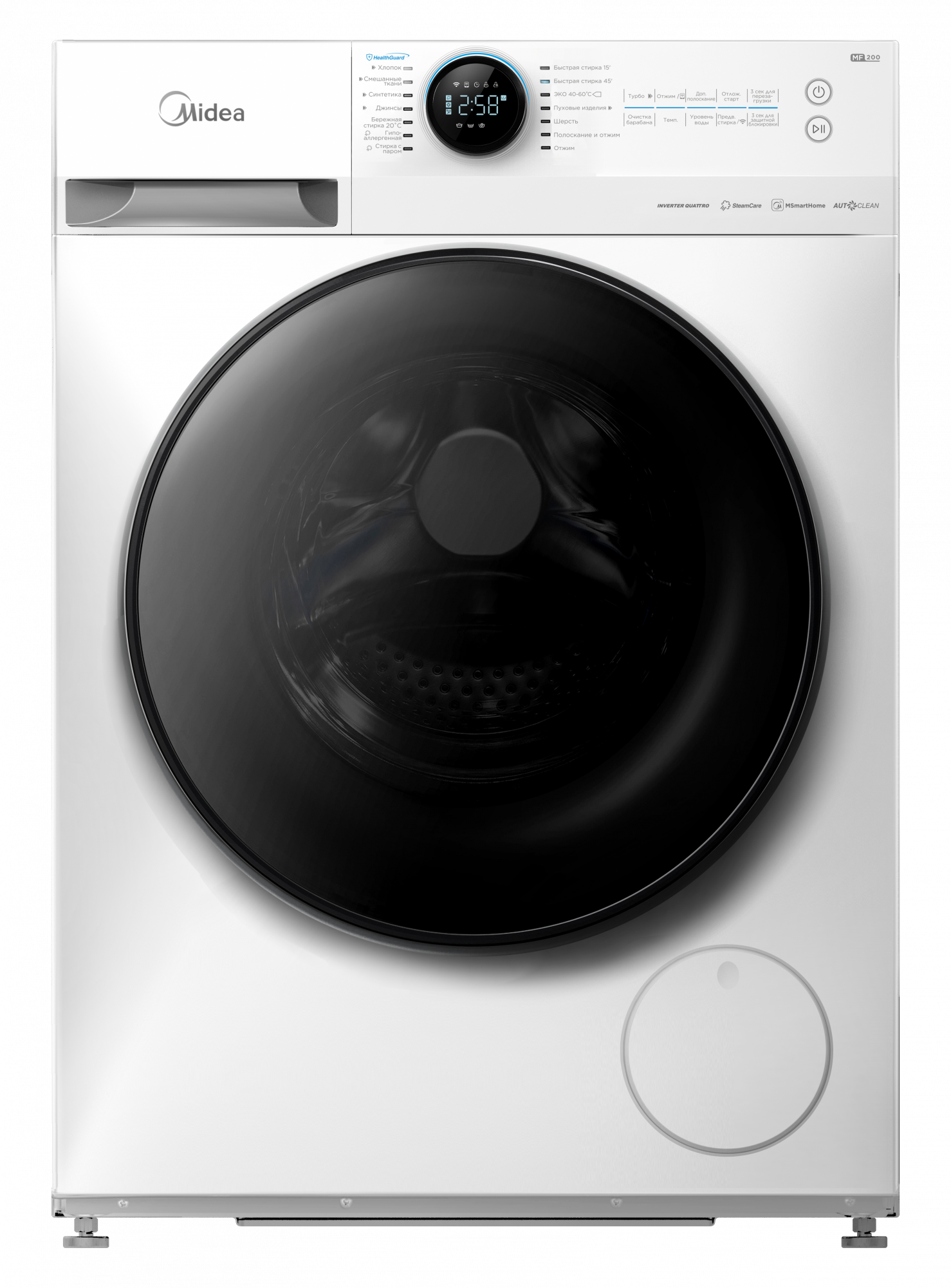 Ремонт стиральных машин Midea MF200W80WBS/W-RU в сервисном центре FIX-Midea